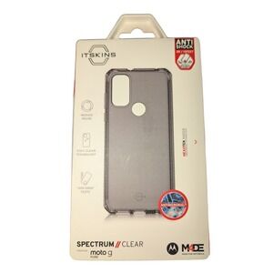Itskins Spectrum Clear Motorola Moto G Pure Shock Absorbent Color-Smoke W6
